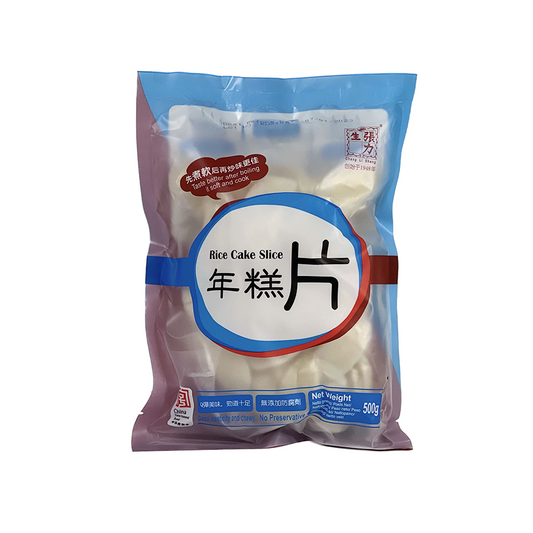 张力生 中华老字号 年糕片 500g