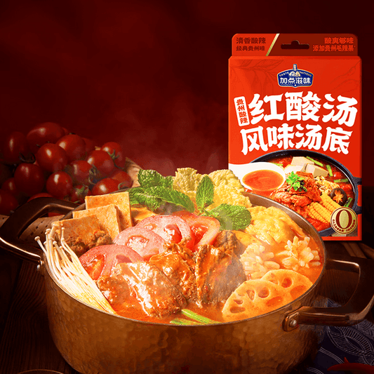 加点滋味 贵州酸辣红酸汤风味汤底 140g