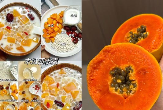 1 Spanish sweet papaya (about 1kg)
