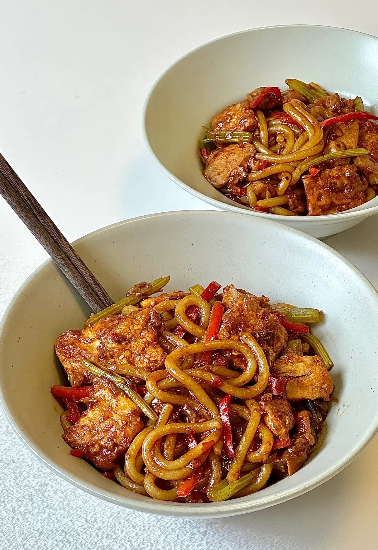 Qianfen Xishi Xinjiang Gebratene Reisnudeln Mittelscharf 250g