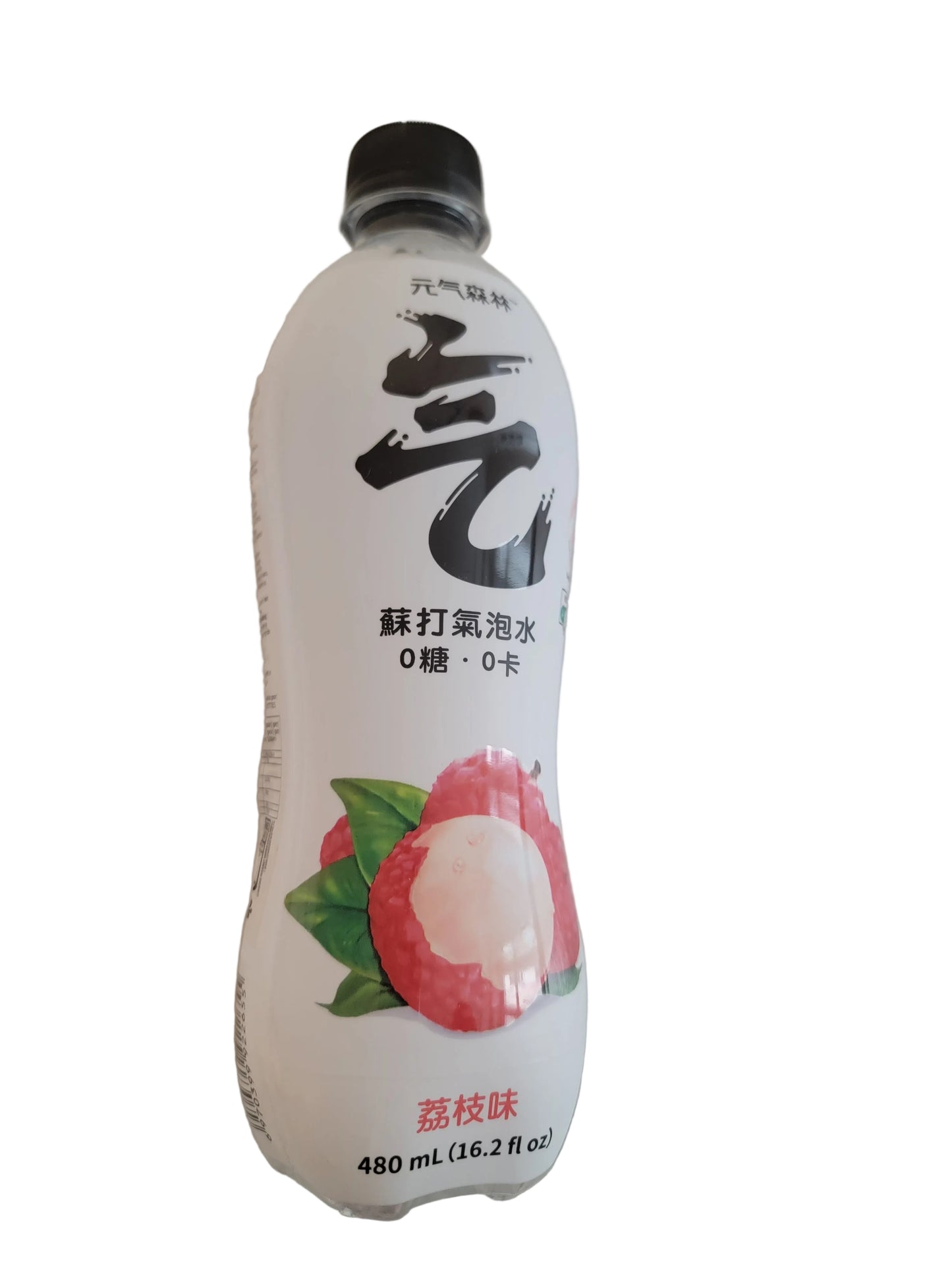 元气森林 气泡苏打水 荔枝味480ml