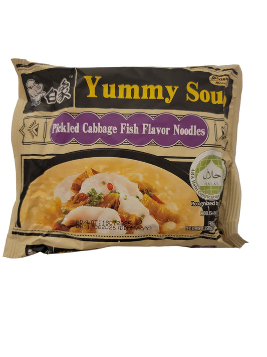 白象 金汤 酸菜鱼面122g