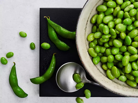 Shelled edamame